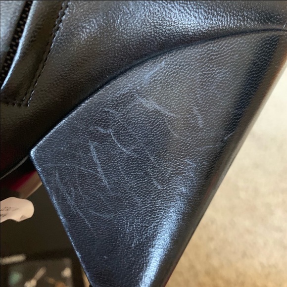 Saint Laurent Embellished Wedge Booties - Picture 6 of 7